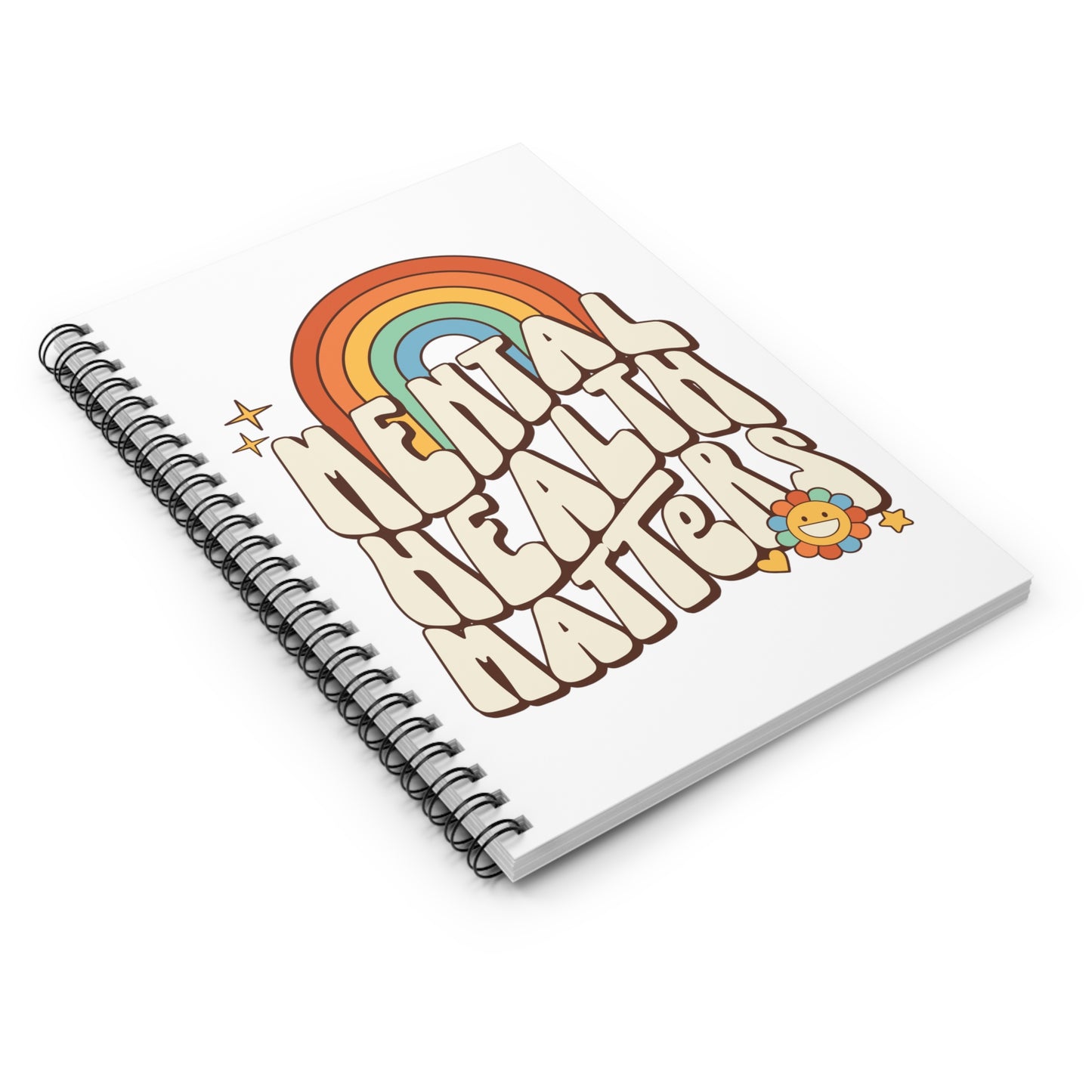 Spiral Notebook - Ruled Line, mental health